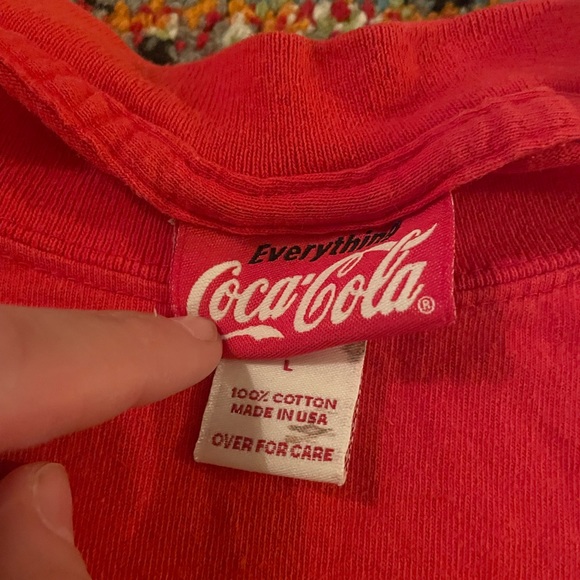Mens vintage Coca-Cola t-shirt. Size L. - Picture 2 of 3